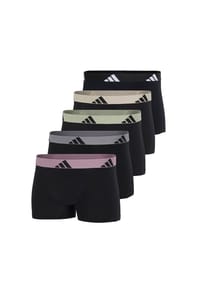adidas - adidas Herren Boxershorts, 5er Pack - Trunks, Active Flex Cotton, Logo - Schwarz
