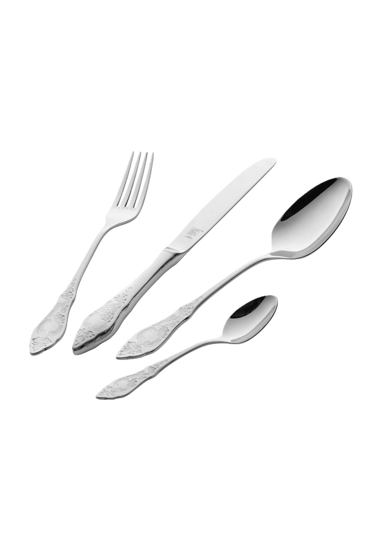 Zwilling Ostfriesen Edelstahl-Besteck-Set 24-tlg. – Für 6 Personen, 18/10 Edelstahl