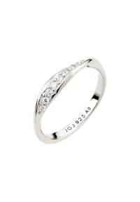 elli. DIAMONDS - Ring Laborgezüchtete Diamanten Weiß Brilliant Cut (0.18 Ct) 925 Sterling Silber - Gold