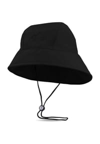 normani® - Südwester Regenhut Monsun - Schwarz