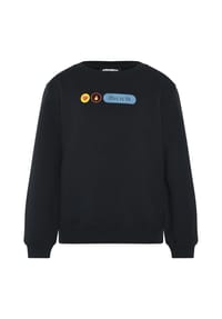 emoji® Sweater mit Print-Messages Bild 1