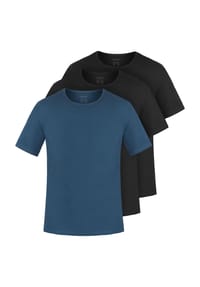 normani® - 3er Set Herren T-Shirts aus Bio-Baumwolle Nyons - Beige
