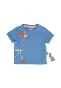 sigikid® - T-Shirt Wild Flamingo ,  für Babys und Kleinkinder - blau