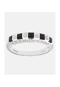 Diamant L'eternel - Eternity Ring, mit 0.1 ct Diamant, 375 Weißgold - 