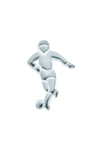 Adelia's - Damen Silber Schmuck 925 Silber Ohrringe  Ohrstecker Fussballspieler - silber