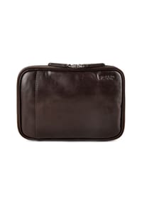 PICARD Buddy - Buddy Kulturbeutel Leder 24 cm - cafe