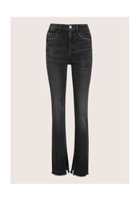 MADELEINE - Schlanke Five-Pocket-Jeans - schwarz