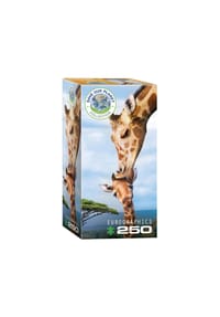 eurographics - Puzzle Giraffenmutterkuss, Giraffen, 250 Teile, 33 x 48 cm - 
