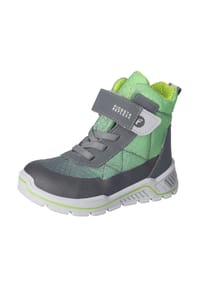 RICOSTA® - Lederimitat/Textil Stiefelette - Grau/Grün