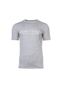 ARMANI EXCHANGE Herren T-Shirt - Schriftzug, Rundhals, Cotton Stretch Bild 1