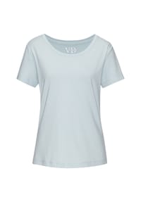 vivance dreams - Schlafanzug-Oberteil Cozy Dreams, Rundhals, für Damen - 12 BLUE