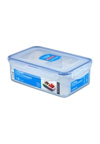 isi® -  Frischhaltedose, robust, rechteckig, 1 l - transparent