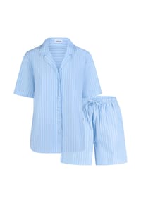 seidensticker - Shorty Cotton Woven, Baumwolle, für Damen - 681 ZEN BLUE