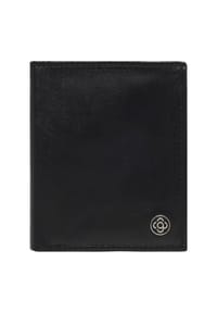 GALERIA - Brieftasche, Leder, Emblem - BLACK