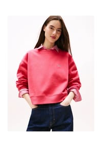 TOMMY Jeans - Sweatshirt, Rippbündchen, für Damen - 0 XI5 VINTAGE CER