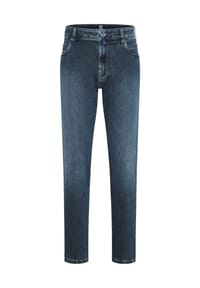 MEYER - Jeans M5 Slim Lässiger Jeans aus der M|5 by MEYER Serie - dark blue used
