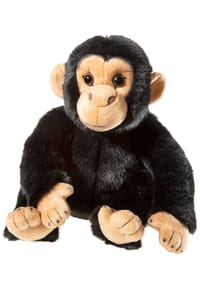 heunec® - Plüschtier "Misanimo Schimpanse", 24 cm - braun