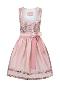 STOCKERPOINT - Wiesnwuid Dirndl "Delphine", Rosenprint, für Damen - ALTROSA