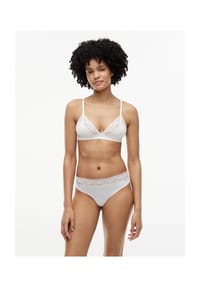 TOMMY HILFIGER - Tanga Comfort Lace, Spitze, für Damen - YA8 IVORY SILK