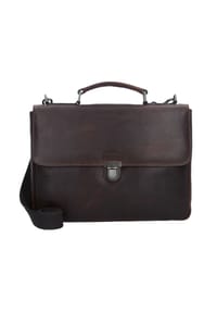 LEONHARD HEYDEN Roma - Roma Aktentasche Leder 37 cm Laptopfach - braun