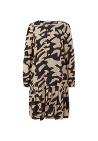 comma, - Kleid - Beige