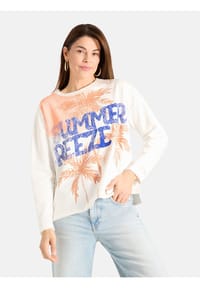 LIEBLINGSSTÜCK - Damen Sweatshirt aus Baumwolle BreezeL - 110-offwhite