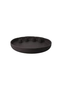 Goebel Kerzenhalter Slate Smoke - Accessoires - grau