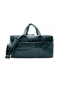 WILD LIFE - Reisetasche Büffelleder, für Damen und Herren - dunkelblau
