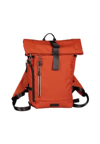 camel active EXPLORE - Rolltop-Rucksack, Laptopfach, Steckverschluss - RUST