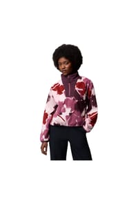 Columbia - Fleecepullover Sequoia Grove II, Stehkragen, für Damen - 551 MAUVE IKATBLOO