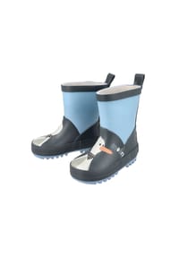maximo® - Gummistiefel Möwe Reflekt 3M, Jerseyfutter - dunkelmarine/blue washed