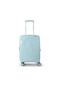 AMERICAN TOURISTER Mickey Magic - Mickey Magic 4 Rollen Kabinentrolley 55 cm mit Dehnfalte - mickey flower yellow