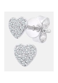 Diamant L'eternel - Ohrringe, mit Diamant, 375 Weißgold - white gold