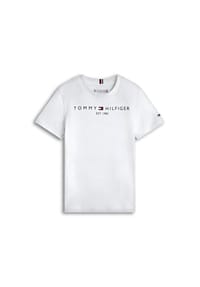 TOMMY HILFIGER - T-Shirt, Baumwolle, für Kinder - WHITE
