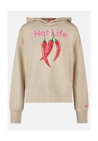 salzhaut - Hoodie DÖSBADDEL - Oat