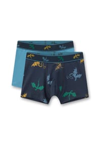 Sanetta - Boxershorts, 2er-Pack, für Kinder - 50379 D.BLUE