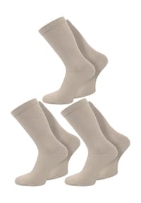 normani® - 3 Paar Gesundheitssocken mit Komfortbund - Anthrazit