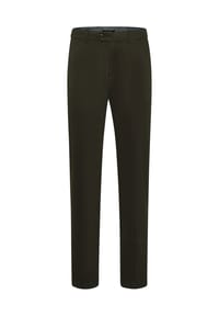 DIGEL - Modern Fit Chino Lucca-N in Olivgrün - Olivgrün