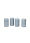 LOBERON Kerze 4er Set Braga graublau Bild 1