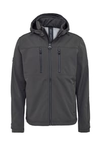 NEW CANADIAN - Softshelljacke All Season Softshelljacke mit abnehmbarer Funktionskapuze - grün
