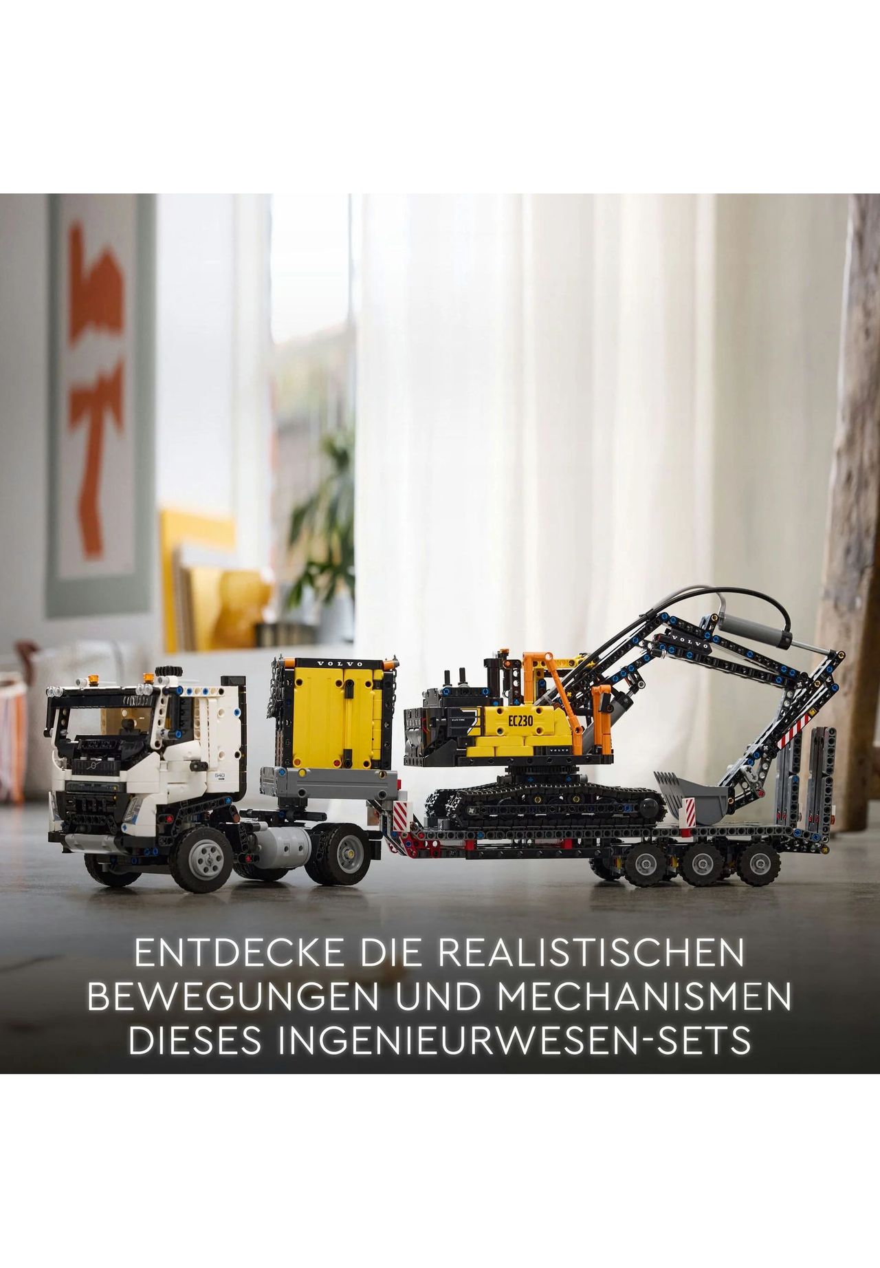 あ出品 LEGO Technic - Volvo FMX Truck & EC230 Electric Excavator