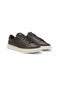 BOSS - Sneaker, Leder, für Herren - 122  OPEN WHITE