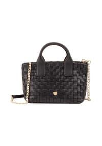DuDu Ibiza - Ibiza Handtasche Leder 22 cm - black rose