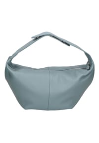 Gave Lux - Shultertasche Women's shoulder bag in genuine dollar leather. Italian handcrafted product. Made in Italy. - D88_SLATE_GREY