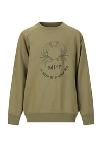 CRUZ - Sweatshirt Rusvil Jr. Im weichen und bequemen Print-Design - 3232 Loden Green