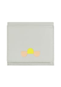 DuDu - Geldbörse Leder 9,5 cm - black pop