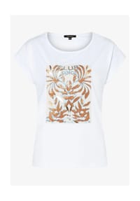 MORE & MORE - T-Shirt, Baumwolle, für Damen - 0010 WHITE