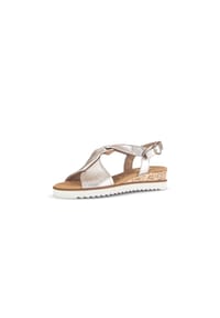 Gabor® - Riemchensandalen, Leder, für Damen - PUDER (KORK)