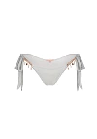 MODA MINX - Bikini-Hose Lumiere Seychelles mit Glitzersteinchen und Anhängern - Candy Pink