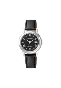 CITIZEN® Sport - Damenuhr "FE1081-08E" - silber/schwarz